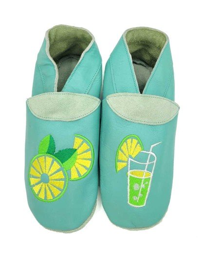 Adult soft leather slippers Mojito