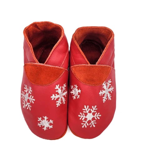 Babies and children soft leather slippers Capella